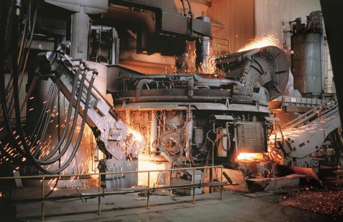 chip steel arc furnace 5