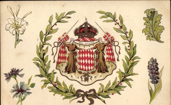 coat of arms of monaco meaning