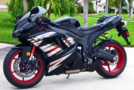 kawasaki ninja zx 6r motorcycle