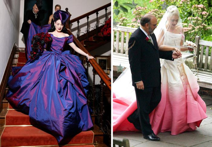 самые необычные свадебные платья