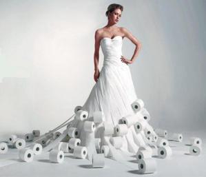 самые необычные свадебные платья фото