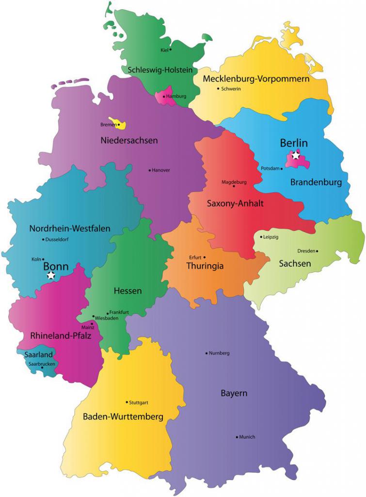 как называются регионы в германии