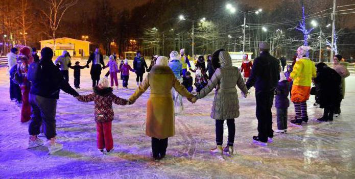 when will open free skating rinks in Moscow