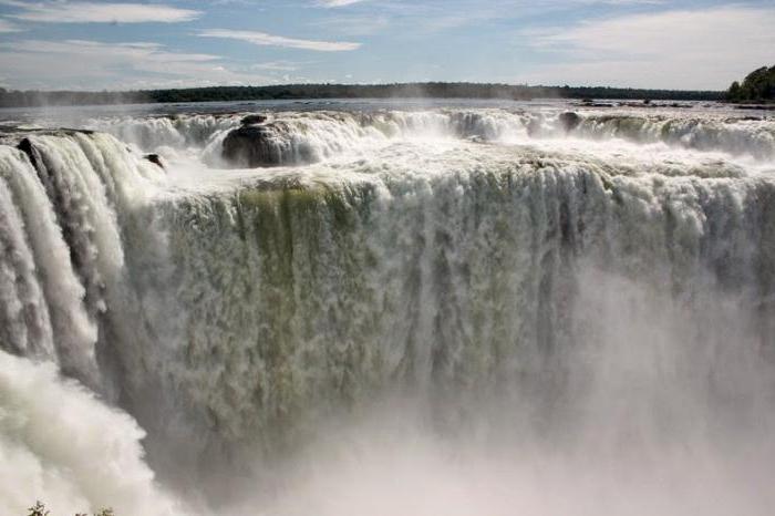 the widest waterfall in the world