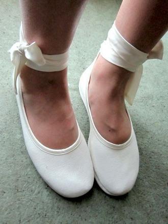 rubber ballet shoes