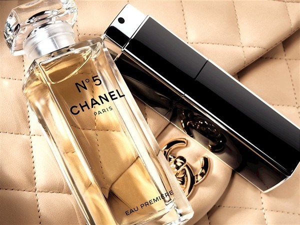 Chanel no. 5 Eau Premiere and Chanel Handbag