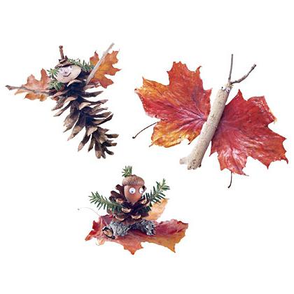 autumn natural crafts