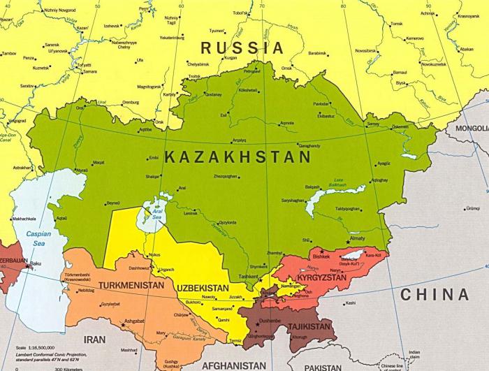 казахстан и страны центральной азии
