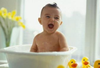 how much to bathe a newborn