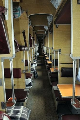 Расположение мест в поезде плацкарт