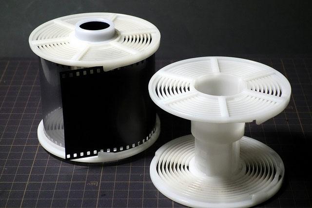 black and white film development