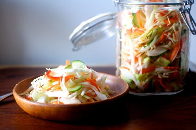 Cabbage in a jar