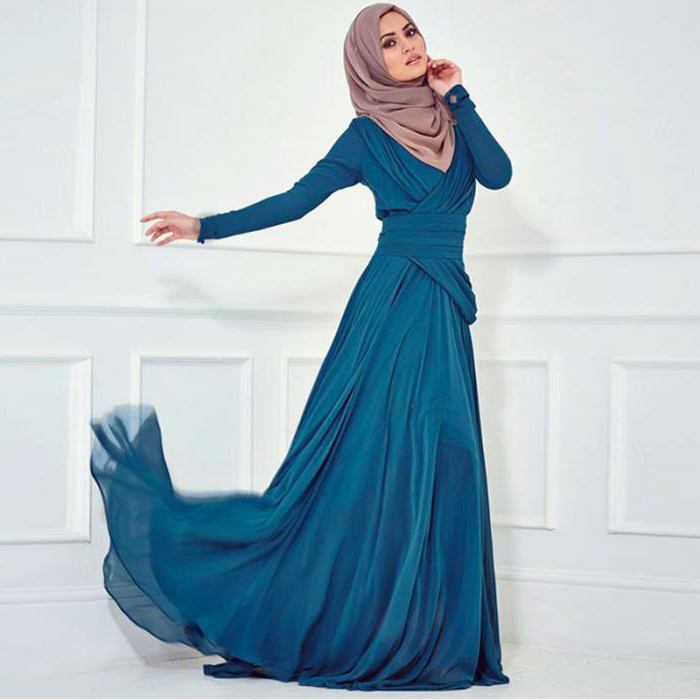 фасоны исламских платьев