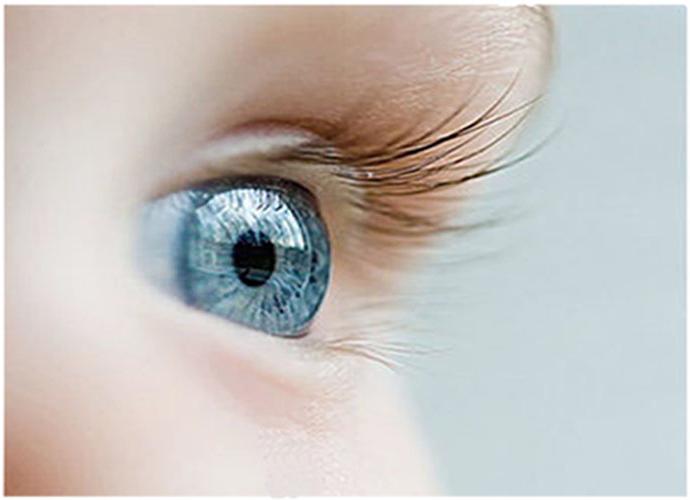 Карие линзы на голубые глаза фото до и после