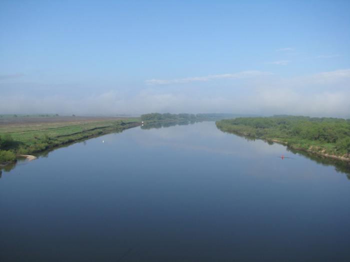 lakes and rivers near Moscow