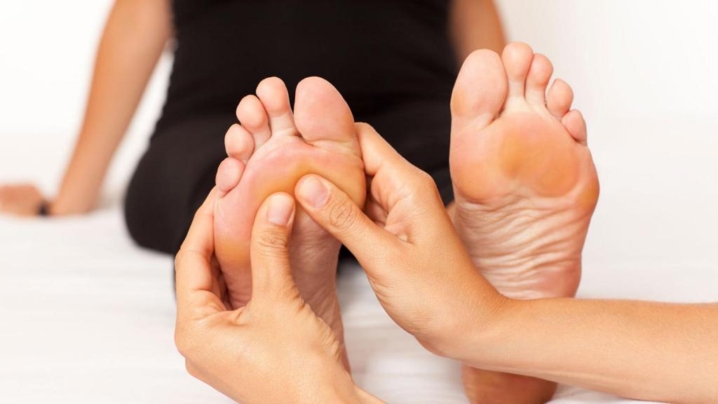 Массаж при артрите пальцев ног