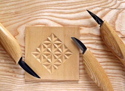 DIY wood carving