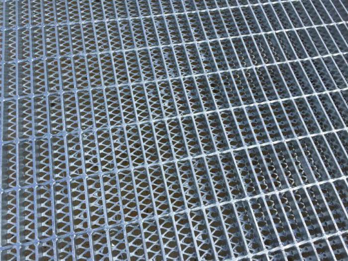 pressed galvanized grating