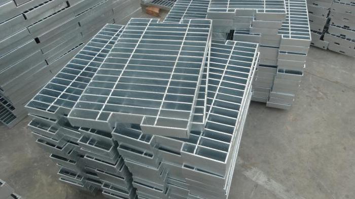 welded galvanized grating