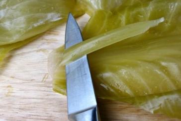 how to cook cabbage rolls in a pan