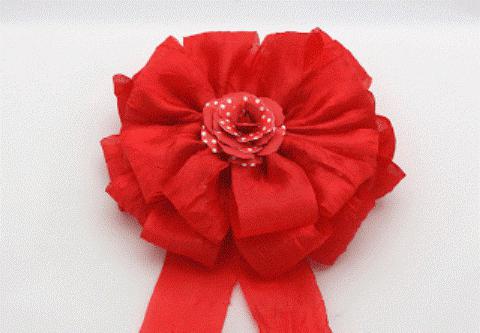 how to make satin ribbon bows