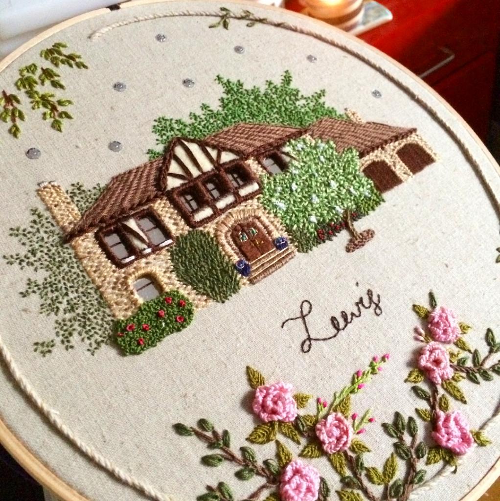 House embroidery