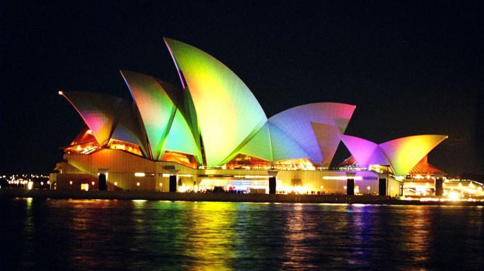 Sydney Opera House in English