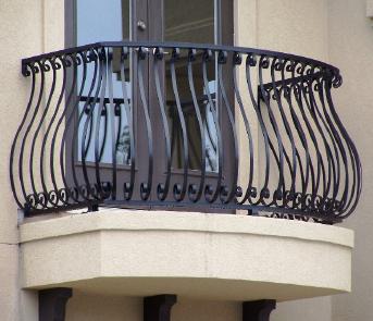 ограждения балконов металлические