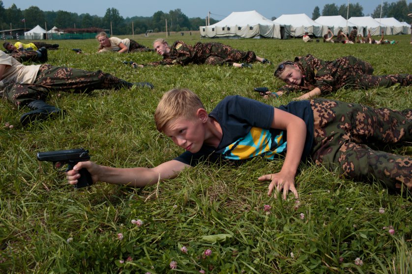 Детский военный лагерь