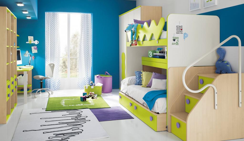 Планировка детской комнаты - особенности, интересные идеи и рекомендации