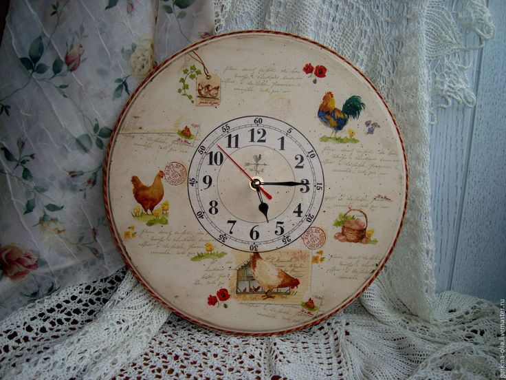 Decorated clock