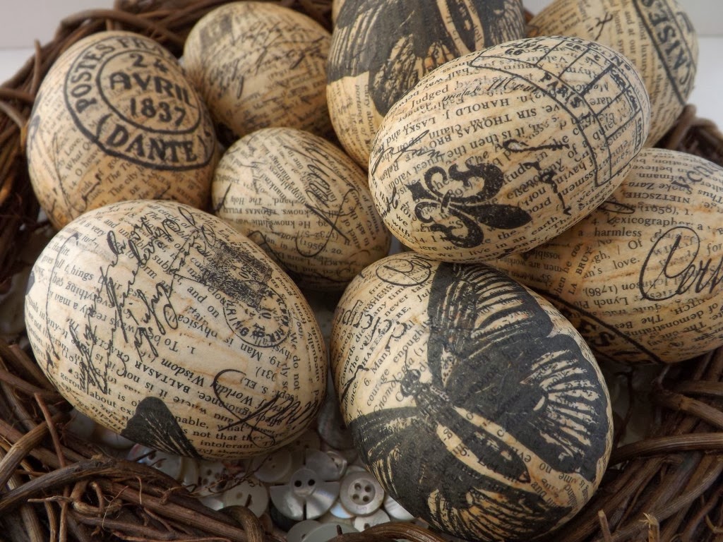 Decorated eggs