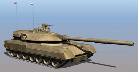 российский танк следующего поколения армата