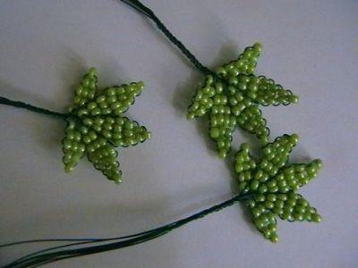 beadwork flower pattern