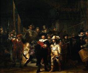 картина рембрандта ночной дозор 