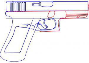 Как нарисовать пистолет для детей