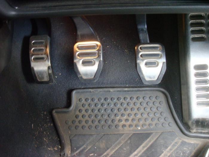 pedals in the car