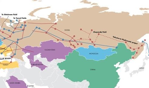 Нефть карта россии