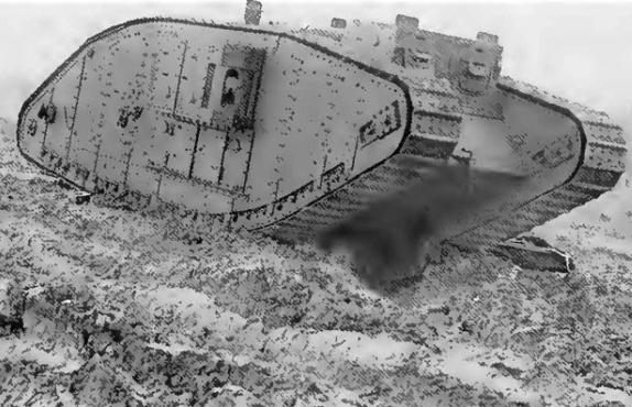 tanks of the times of the first world war