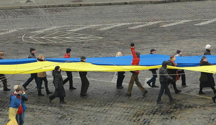 цвета флага украины