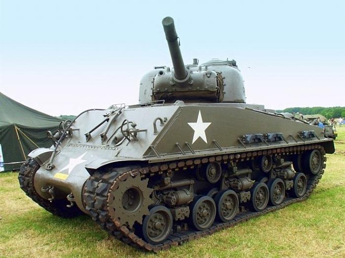 танк м4 шерман
