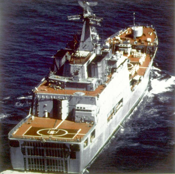 large landing ship BDK project 1174 rhino