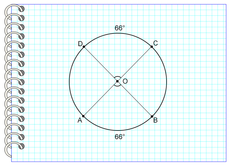 Чему равен центральный угол окружности если он 60