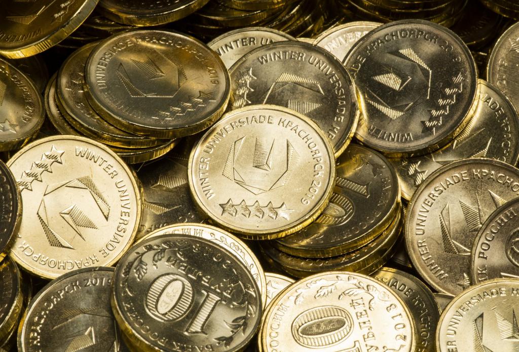 Стальные монеты 10 рублей