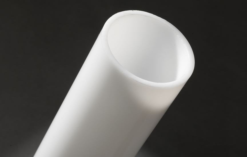 Matte polycarbonate pipe