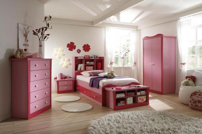 bedroom interior for a girl