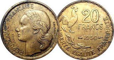 старинная французская золотая монета 
