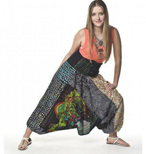 what to wear harem pants photo