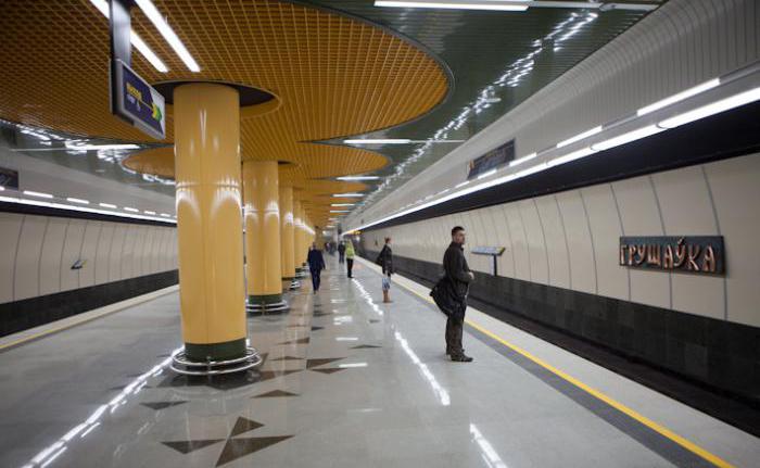 схема минского метро 2014 