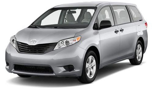 Toyota minivans lineup photos